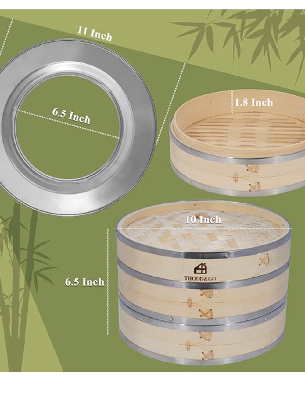 NEW Bamboo Steamer